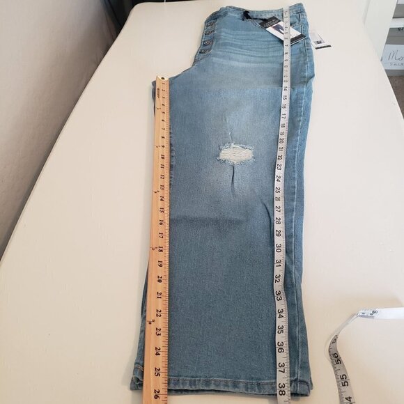 Sofia Jeans Leslie Super High Rise Slim Straight size 18 NWT - Picture 8 of 9